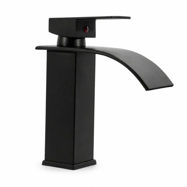 Mitigeur de lavabo cascade – Design carré