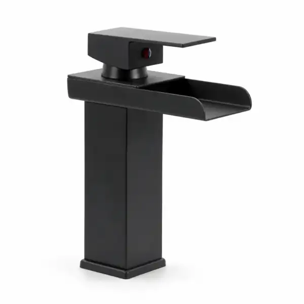 Mitigeur cascade à canal ouvert – Design carré