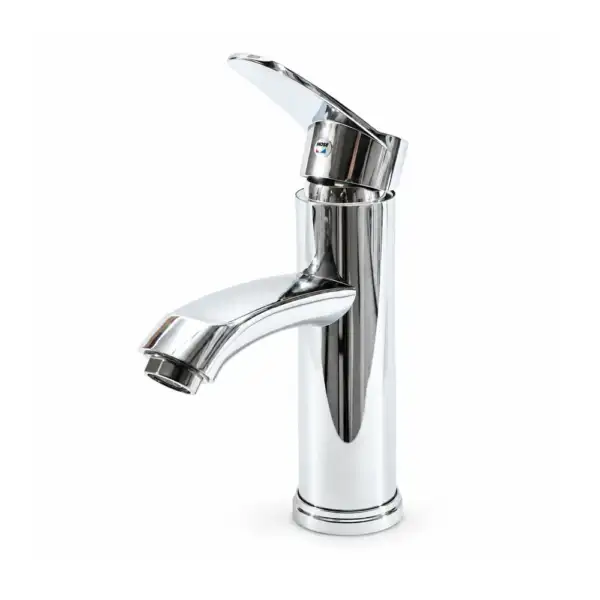 Mitigeur de lavabo cylindrique à levier incliné – Design moderne
