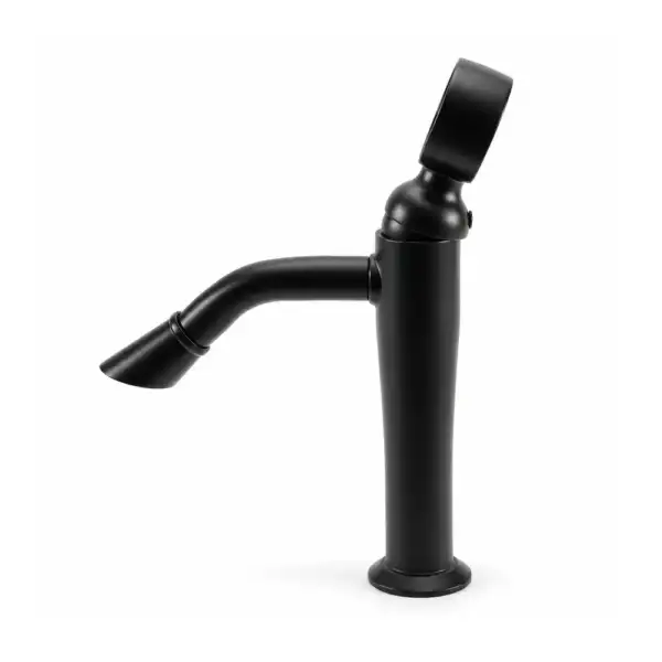 Mitigeur de lavabo à commande anneau circulaire – Design contemporain