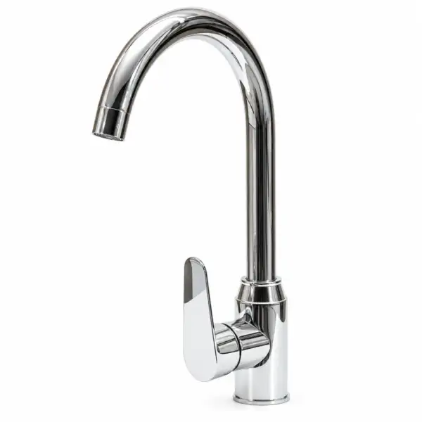 Mitigeur de cuisine col de cygne – Design arrondi